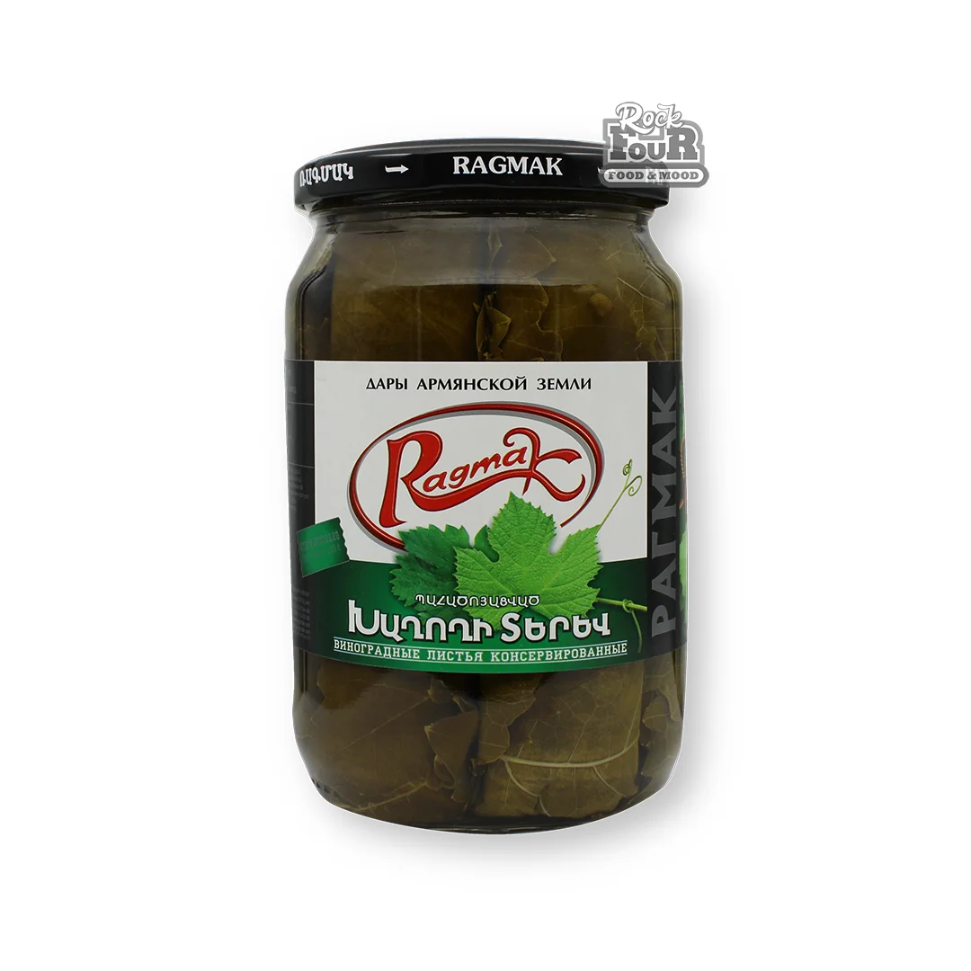 Canned grape leaves "Ragmak" 660g